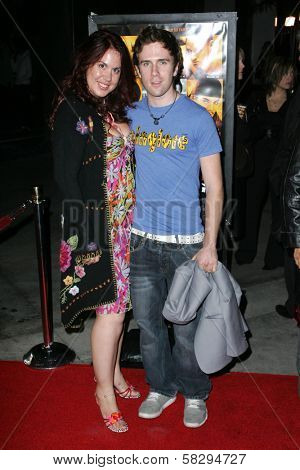 Fileena Bahris designer of Jewelry by Fileena and Andreas Wigand designer of VainGlory at the World Premiere of 
