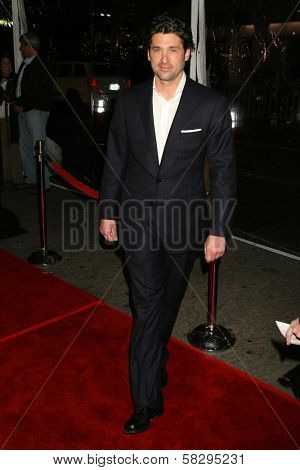 Patrick Dempsey at the Los Angeles Premiere of 