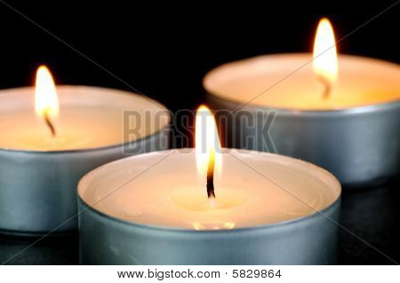 Bílá Tealight Svíce