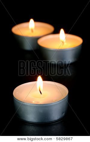 Bílá Tealight Svíce