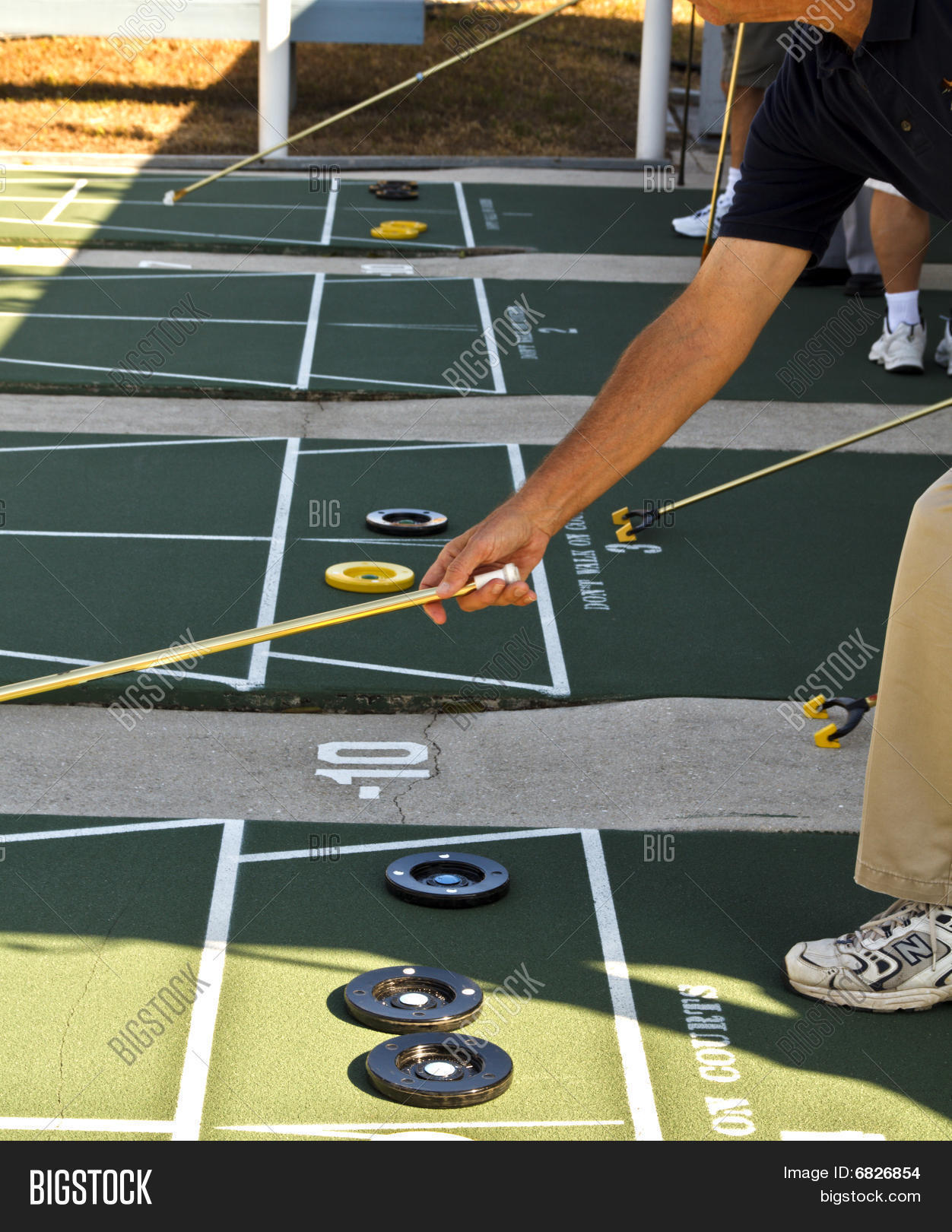 Shuffleboard Grip Image & Photo (Free Trial) Bigstock