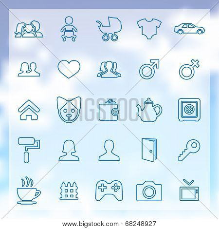 25 Family Icons