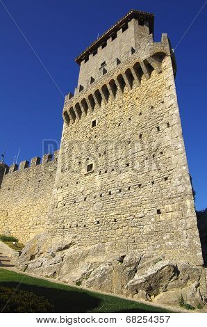 Guaita Castle In San Marino