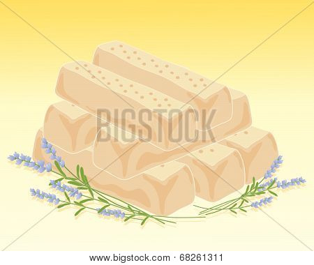Lavender Shortbread