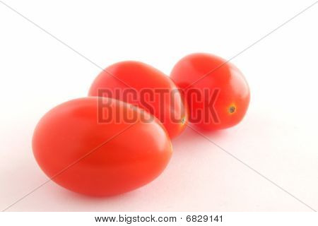 drei Baby Tomaten