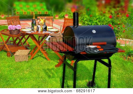 Summer Bbq Party Or Picnic