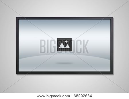 Tv Display With Entertainment Image Icon