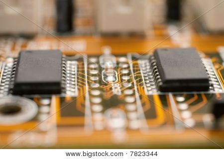 Kretskort för dator med Micro Chipset
