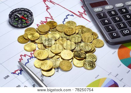 Gold Investment Concept