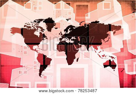 International Crisis or Worldwide Global Problem as Art