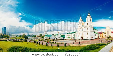 The Cathedral Of Holy Spirit In Minsk - The Main Orthodox Church Of Belarus