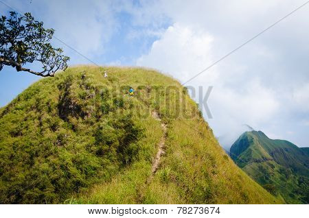(khao Chang Puak) Mountains And Jungle In Thailand.
