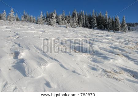 Winter-Hügel