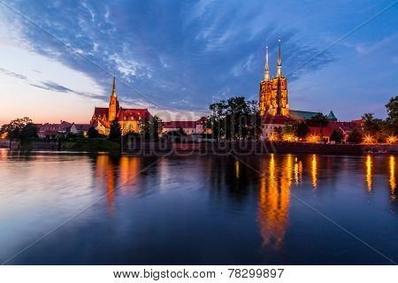 Wroclaw At Night