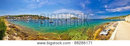 Hvar Yachting Beach Panoramic View