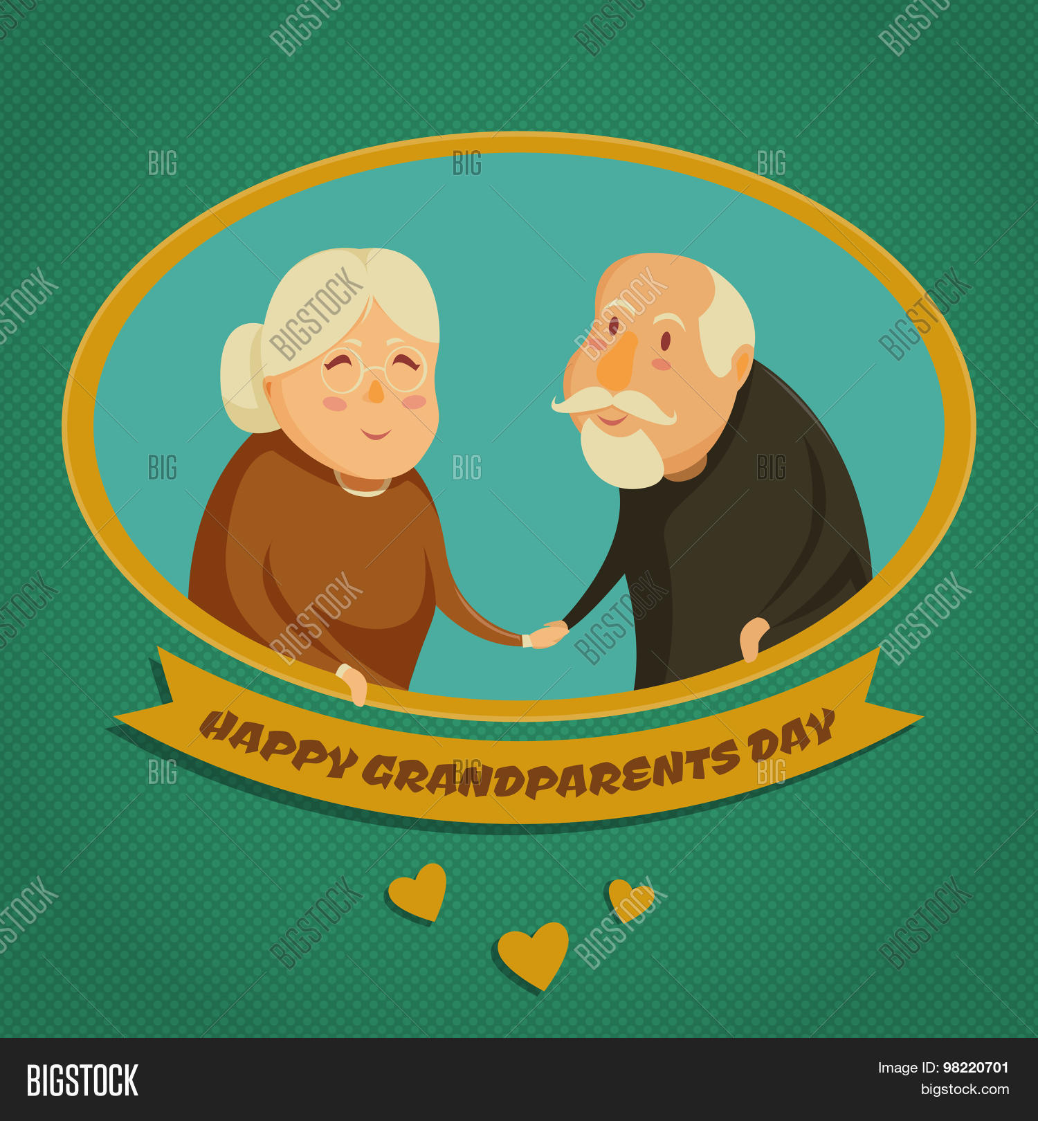 Happy Grandparents Vector & Photo (Free Trial) | Bigstock