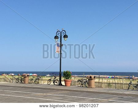 Ocean City Boardwalk in New Jersey