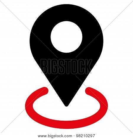 Geo Targeting icon from Business Bicolor Set