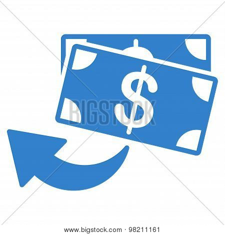 Cashback icon from Business Bicolor Set