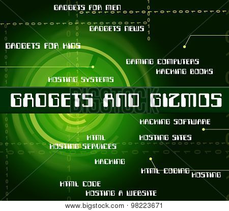 Gadgets And Gizmos Shows Mod Con And Mechanism