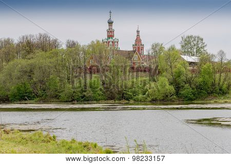 Church Of Our Lady Of Smolensk In Sofrino Pushkin District