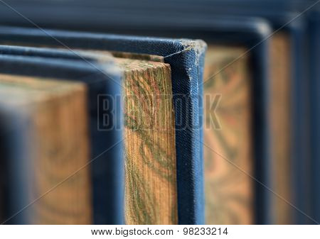 Stack Of Antique Books