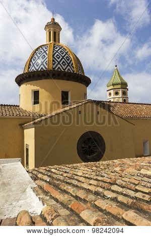Church Of San Gennaro In Praiano, Italy