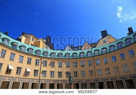 STOCKHOLM, SWEDEN - 10 JUL 2015: Stockholm is the capital of Sweden.