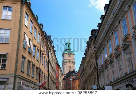 STOCKHOLM, SWEDEN - 10 JUL 2015: Stockholm is the capital of Sweden.