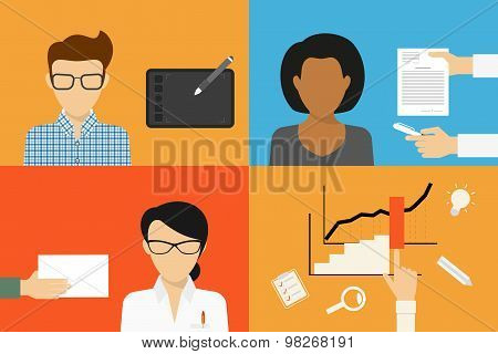 Three types of outsoursing