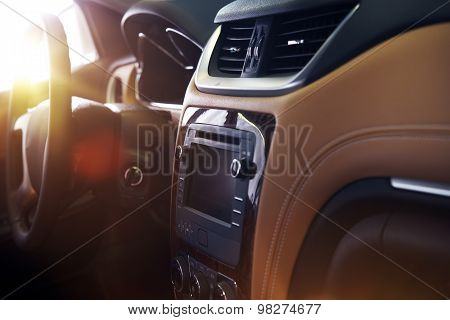 Modern Car Interior