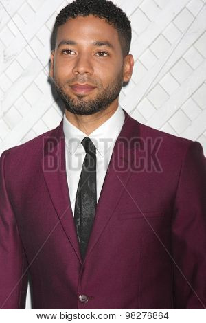 LOS ANGELES - AUG 8:  Jussie Smollett at the 17th Annual HollyRod Designcare Gala at the The Lot on August 8, 2015 in West Hollywood, CA