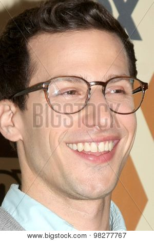 LOS ANGELES - AUG 6:  Andy Samberg at the FOX Summer TCA All-Star Party 2015 at the Soho House on August 6, 2015 in West Hollywood, CA
