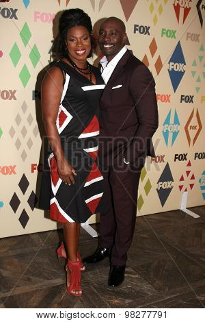 LOS ANGELES - AUG 6:  Lorraine Toussaint, Morris Chestnut at the FOX Summer TCA All-Star Party 2015 at the Soho House on August 6, 2015 in West Hollywood, CA