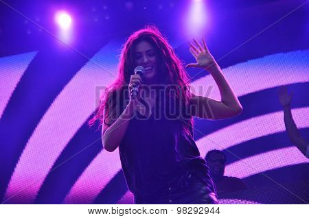 Sexy Girl Dancing On The Stage