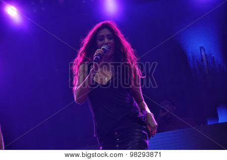 Sexy Girl Dancing On The Stage