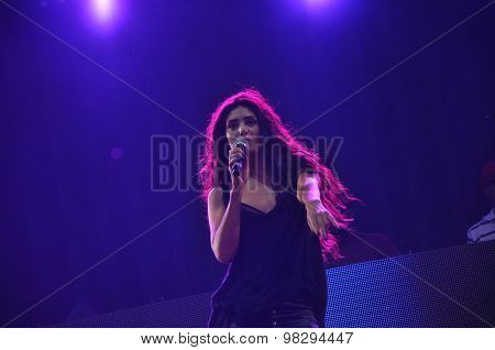 Sexy Girl Dancing On The Stage