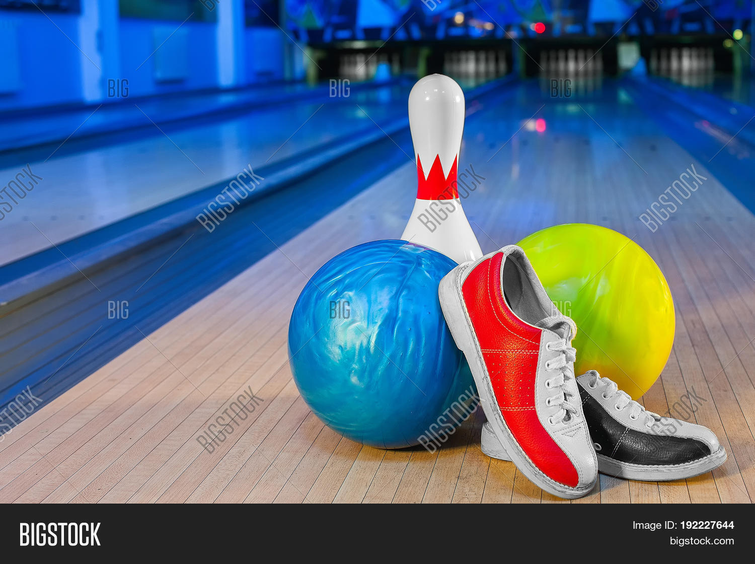 Bowling Shoes Ball Image & Photo (Free Trial) Bigstock