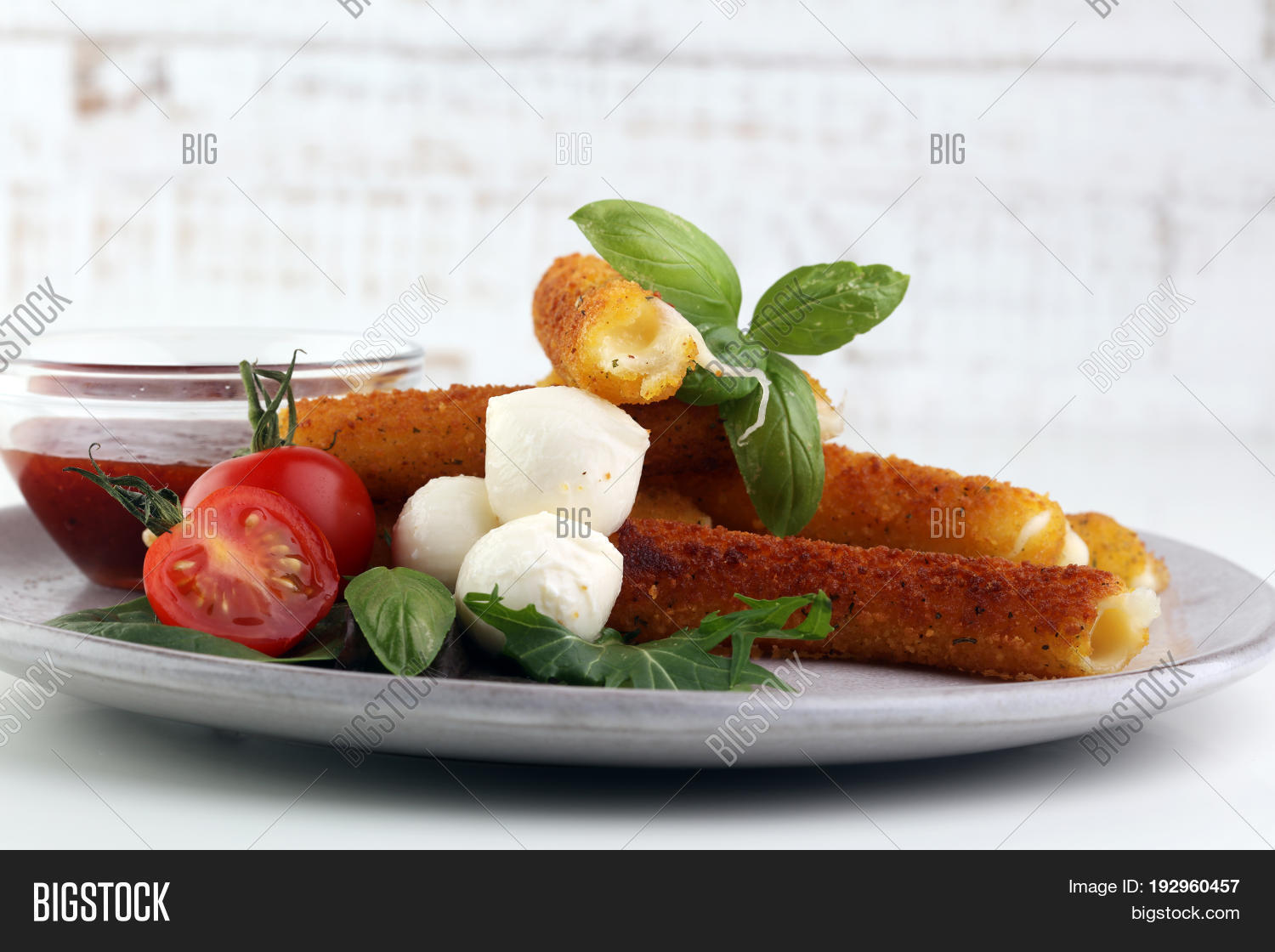 Breaded Mozzarella Image & Photo (Free Trial) Bigstock