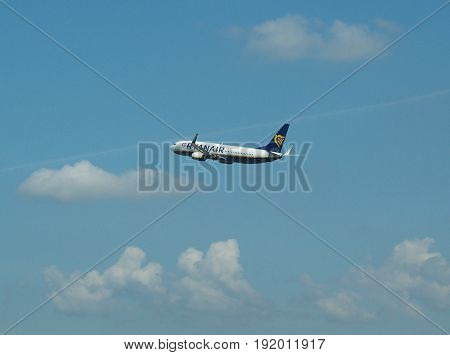 Ryanair Boeing 737-8As Parked In Bergamo Orio Al Serio