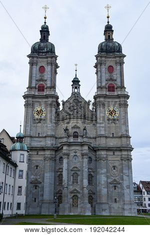 Abbey Of St. Gallen On Switzerland