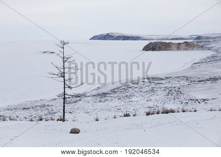 Ulan Hushinsky Gulf, Lake Baikal. Olkhon Island