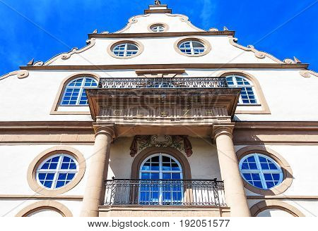 Baroque building Ottoneum in Kassel, Northern Hesse, Germany
