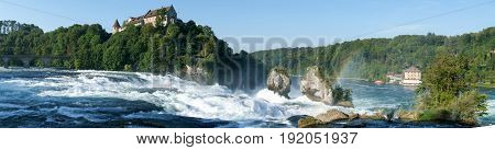 The Rhine Waterfalls At Neuhausen