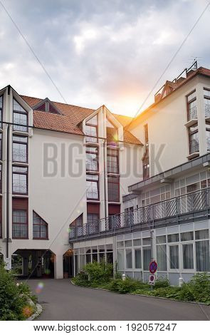 Nurtingen street- is a town in southern Germany. It is located on the river Neckar.