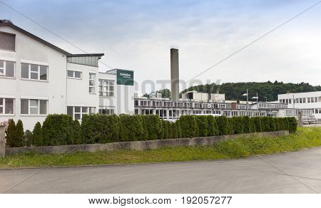 GERMANY - May 30 2012: Metabo plant in the Nurtingen in southern Germany