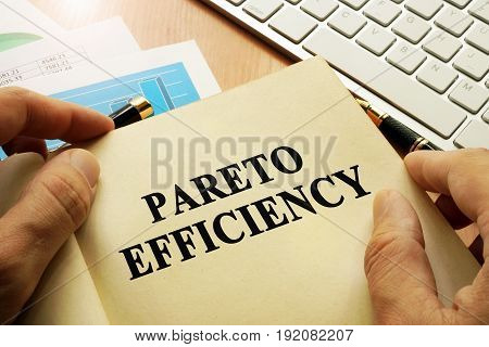 Book with title Pareto Efficiency in an office.