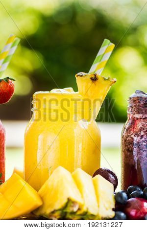 3 Delicious Slushies From Different Berries And Fruits
