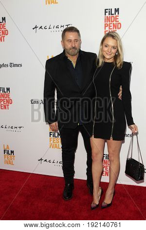 LOS ANGELES - JUN 19:  Anthony LaPaglia, Alexandra Henkel at the 2017 Los Angeles Film Festival - 