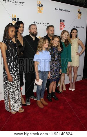 LOS ANGELES - JUN 19:  Annabelle- Creation, cast, director at the 2017 Los Angeles Film Festival - 